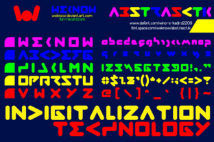 Abstrasctik: A Futuristic Display Font for Branding