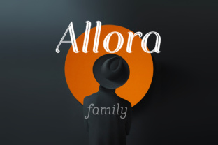 Allora: A Moody Serif Display Font for Editors