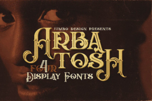 Arbatosh: A Vintage Display Font for Web Design