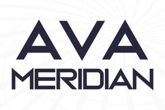 Ava Meridian: A Sharp Display Font for Business