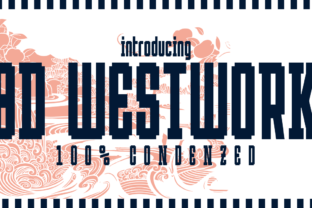BD Westwork: A Bold Display Typeface for Web Design