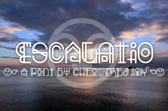 Escalatio: A Unique Display Font for Brand Identity
