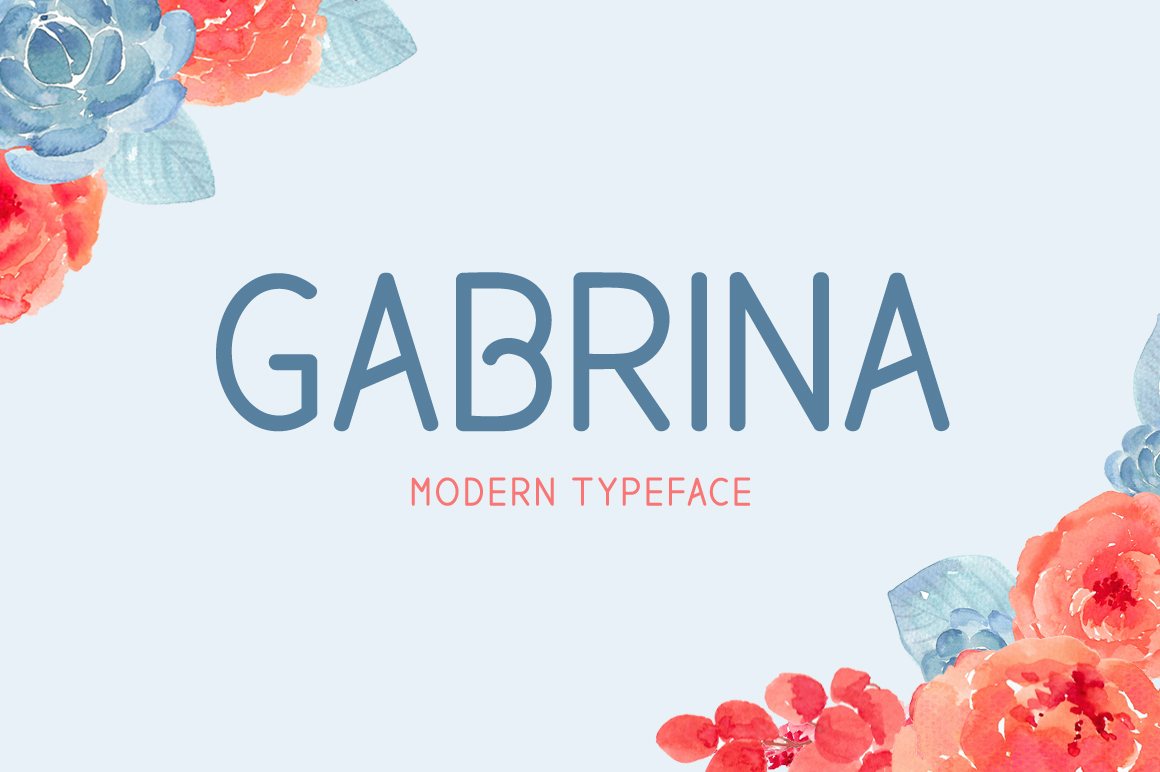 Gabrina: A Versatile Display Font for Bold Branding