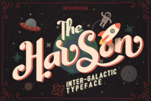 Harson: A Retro-Futuristic Display Font for Web Design