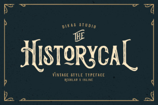 Historycal: A Vintage Display Font for Makers
