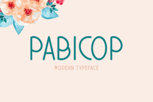 Pabicop: A Clean Display Font for Business Branding