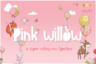 Pink Willow: A Kooky Display Font for Crafters
