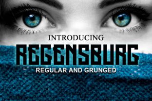 Regensburg: A Sharp Gothic Display Font for Brands