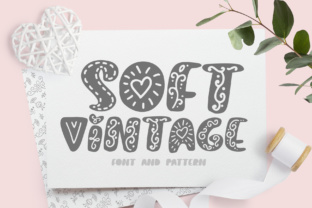 Soft Vintage: A Handcrafted Display Font for Branding