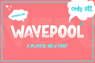 Wavepool: A Playful Display Font for Web Design