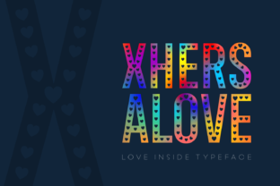 Xhers Alove: A Sweet Display Font for Business Branding