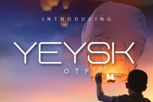 Yeysk: A Modern Display Font for Polished Branding